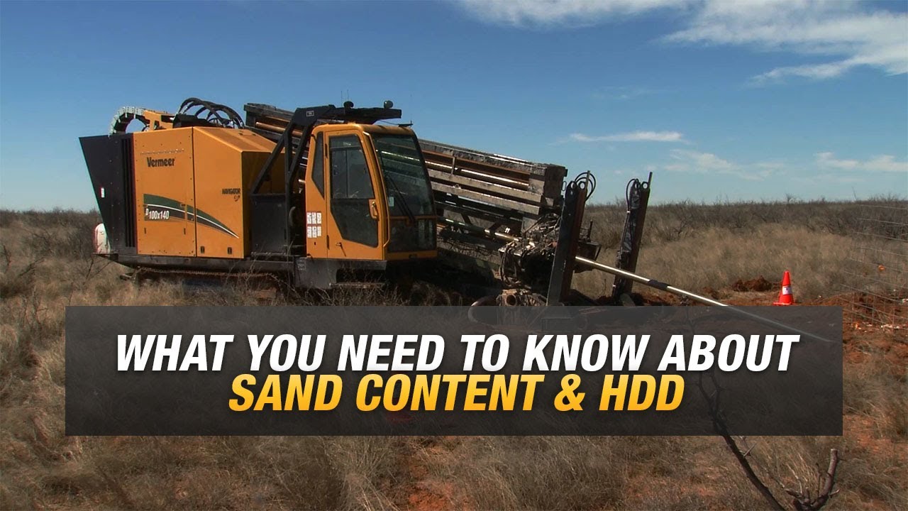 The effects of high sand content on drills and reclaimers