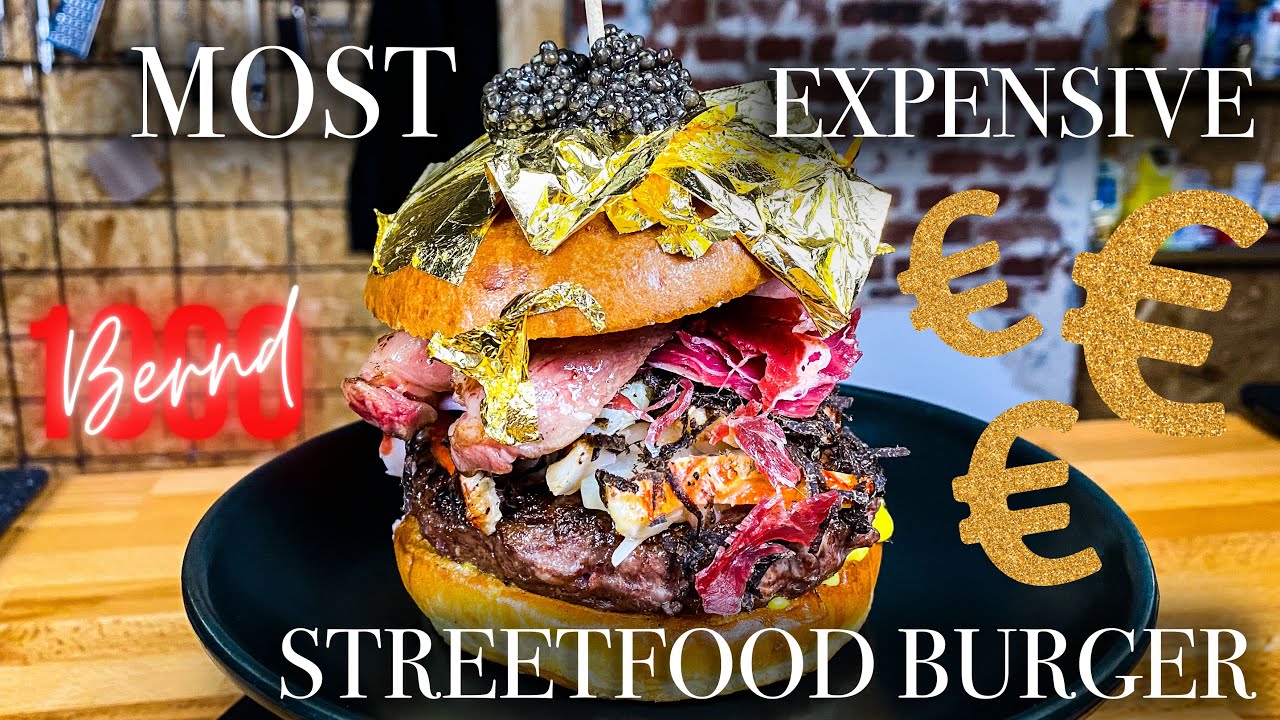 Der teuerste Burger der Welt | 2000&euro; | Hummer, K&ouml;nigskrabbe, Kobe Wagyu Beef | Bernd Zehner