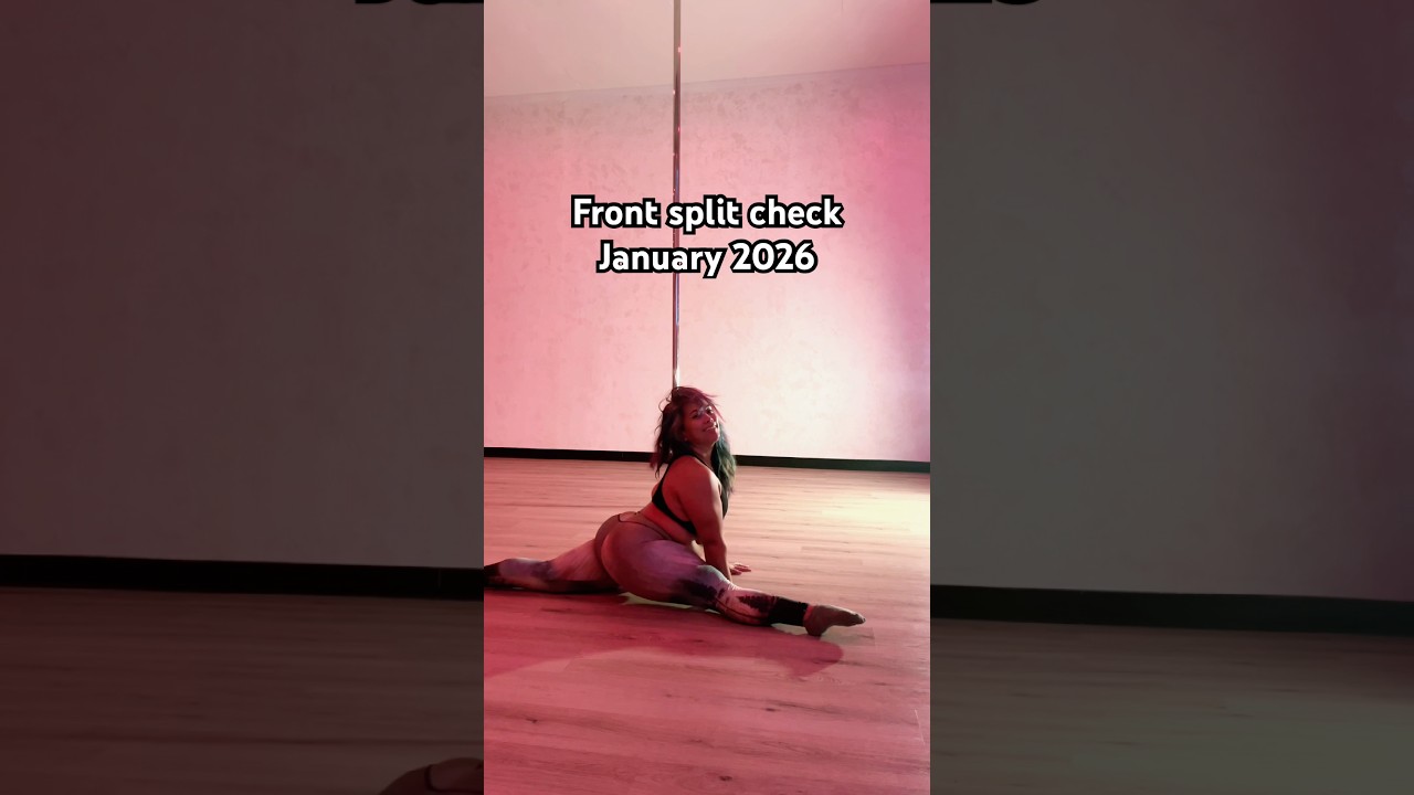 Who else is working on their front split? 
