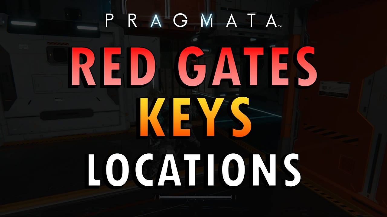 Pragmata - All Red Gate Keys Guide (+ Commentary)