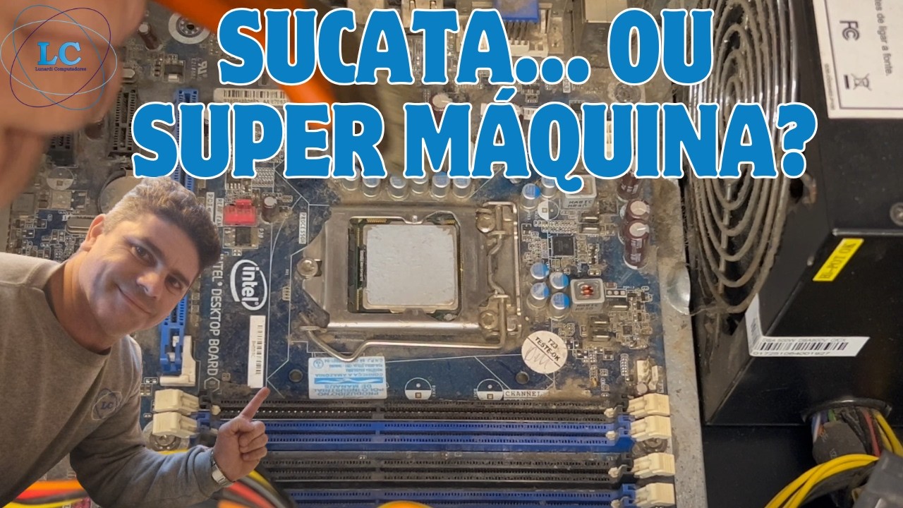 NÃO JOGUE FORA SEU PC ANTIGO! 🛑 O Upgrade que salvou esse computador do lixo.
