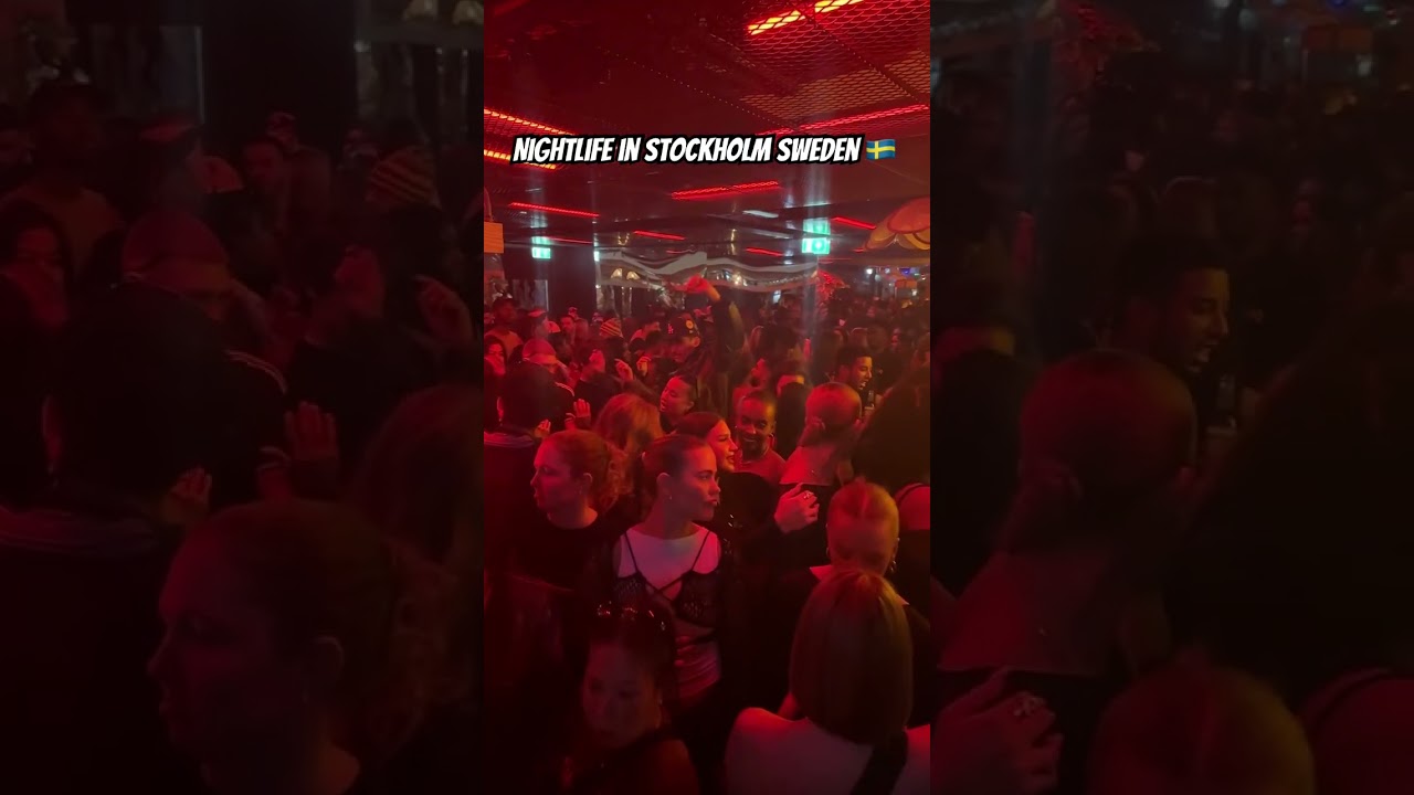 swedish nightlife not so bad. 👀 #afrobeat #subscribe #vibes #badbunny #sweden
