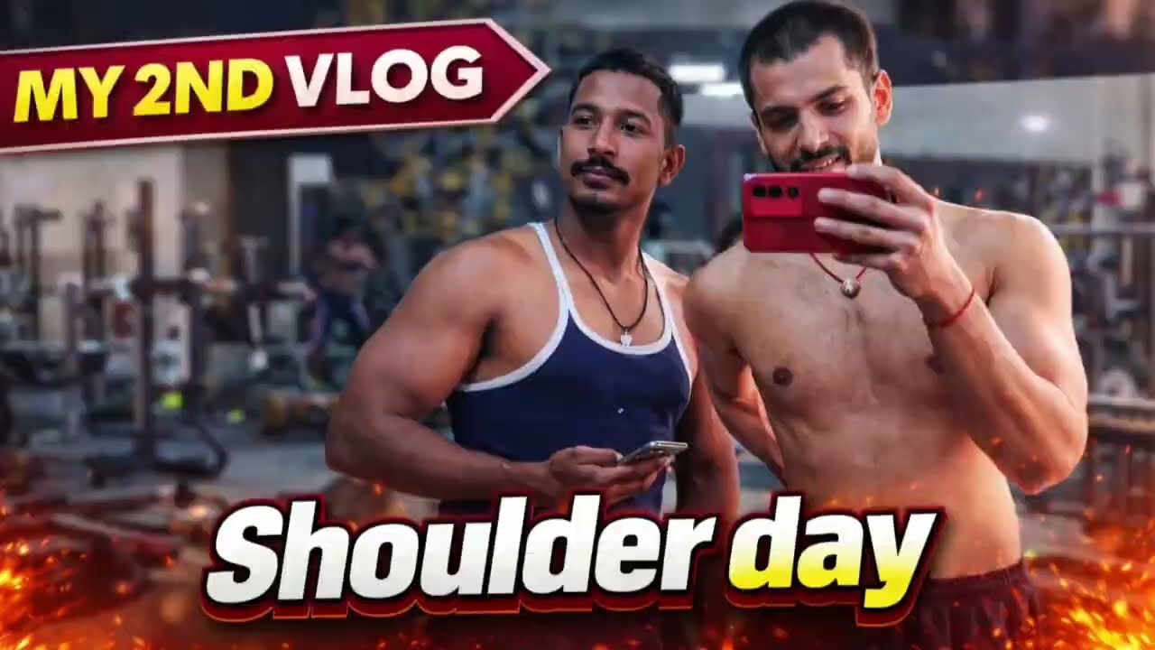 My 2nd Shoulder day vlog