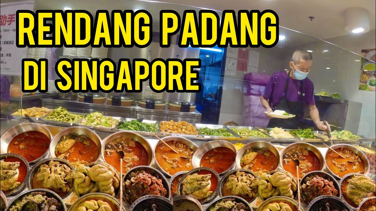 WISATA KULINER SUMATRA BARAT❗️MAKAN NASI PADANG YANG ENAK DI SINGAPURA YANG JUALAN ORANG JAWA ASLI