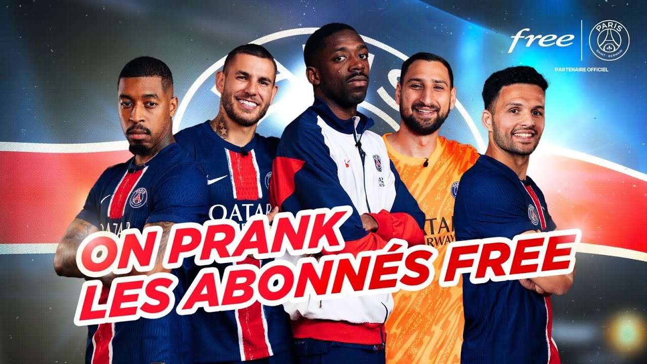 Les joueurs du PSG PRANKENT nos abonnés... (ft Dembélé, Kimpembe, Donnarumma, Hernandez, G. Ramos)