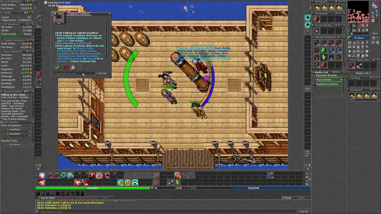 Tibia Monje