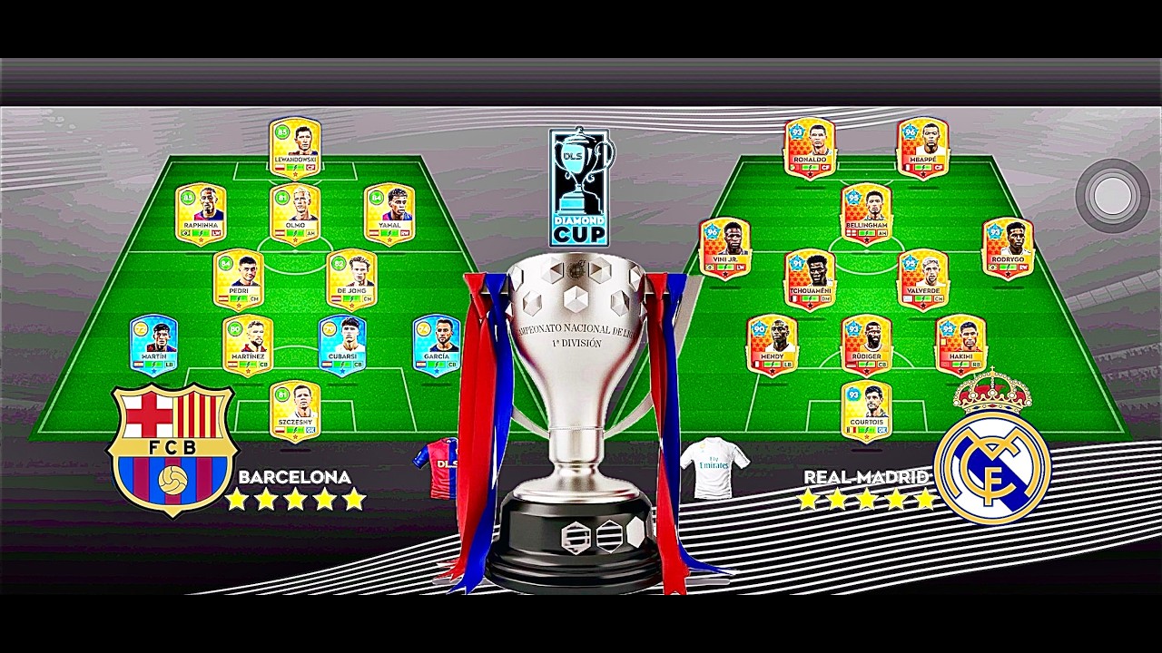 DLS 26 | Реал Мадрид против Барселоны | Суперкубок Испании | Геймплей Dream League Soccer 2026 #d...