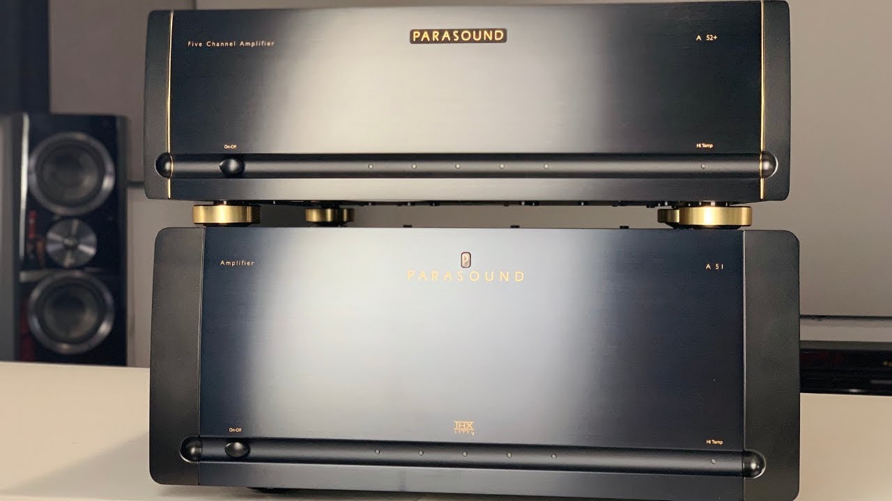 THX Parasound a51 / a52+ 5 Channel Amplifier | Unboxing and Overview