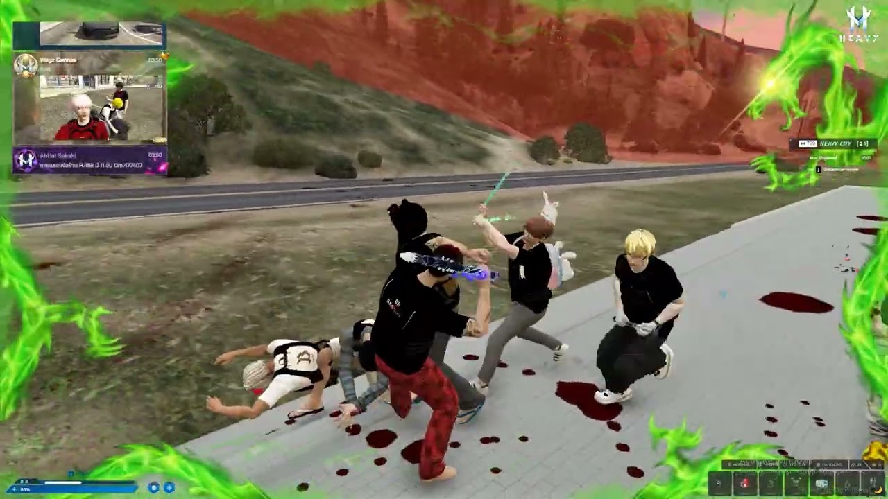 วงนัวชัวร์จริง l heavy city l Fivem highlight