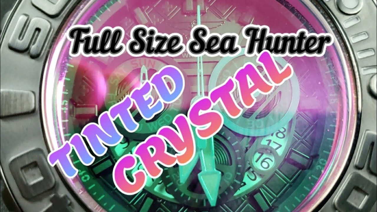 INVICTA TINTED CRYSTAL SEA HUNTER 32646 SHOW AND TELL