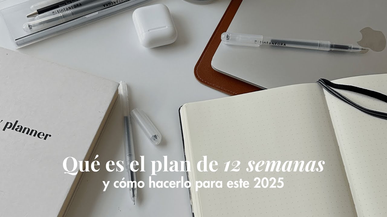 Qué es el plan de 12 semanas y cómo crearlo en 2025