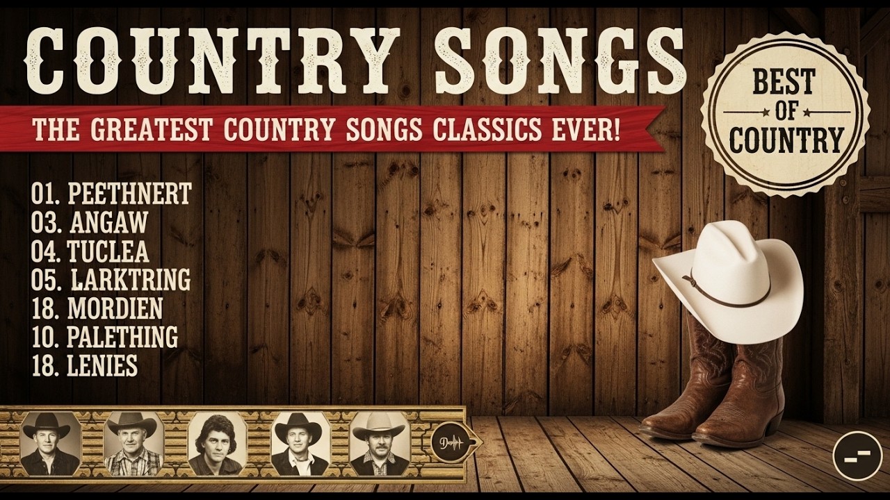 The Greatest Country Classics | Legendary Country Songs Playlist