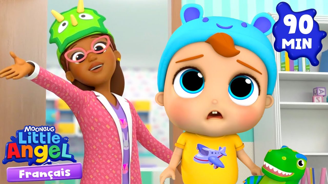 Bébé Louis chez le Docteur | Comptines avec Bébé Louis | Little Angel Français