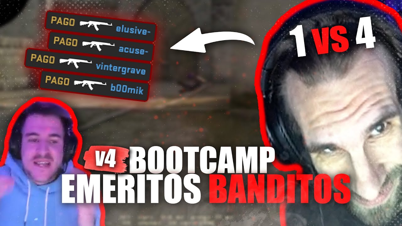 PAGO RATUJE EMERITOS BANDITOS! | BOOTCAMP EMERITOS BANDITOS #4