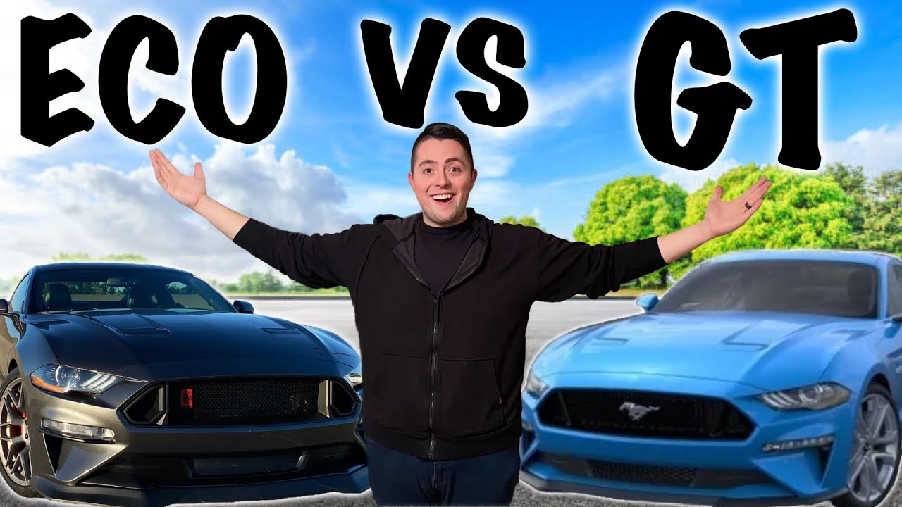 E30 Tuned Ecoboost Mustang vs 2022 GT! How Do they Compare?!