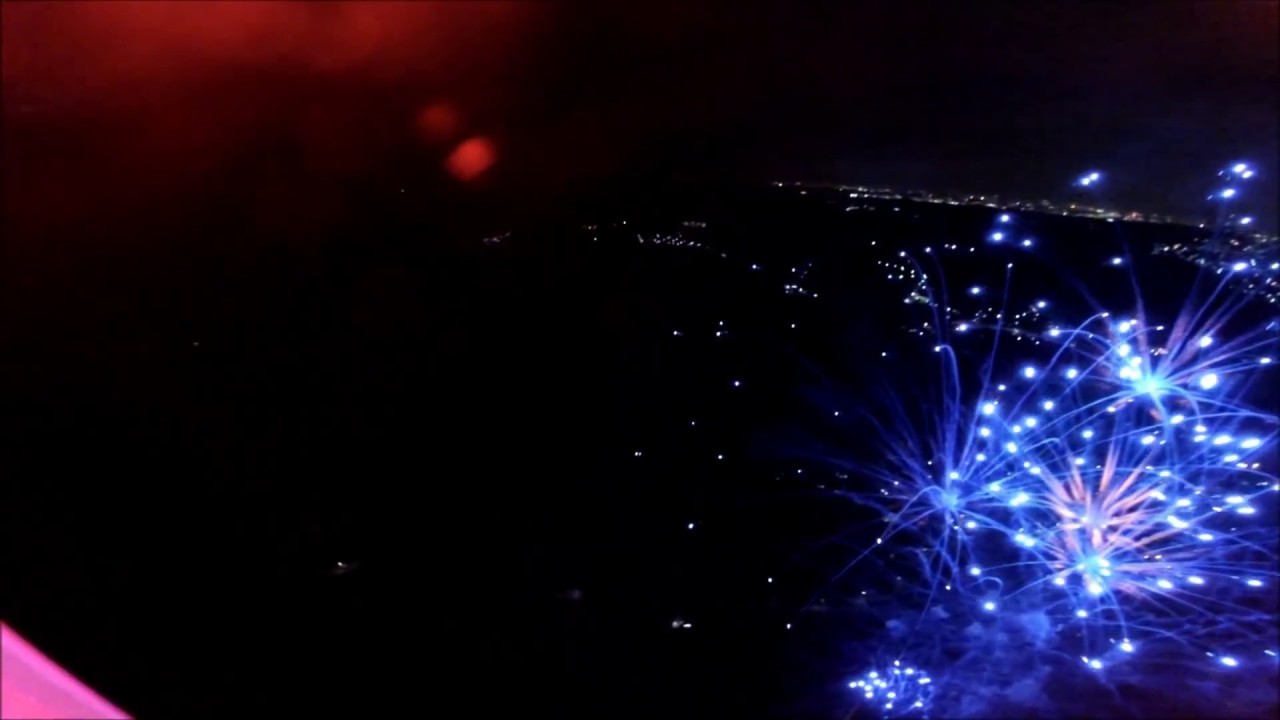 2014　青梅花火大会　UFOの正体！？DJI　Phantom　空撮