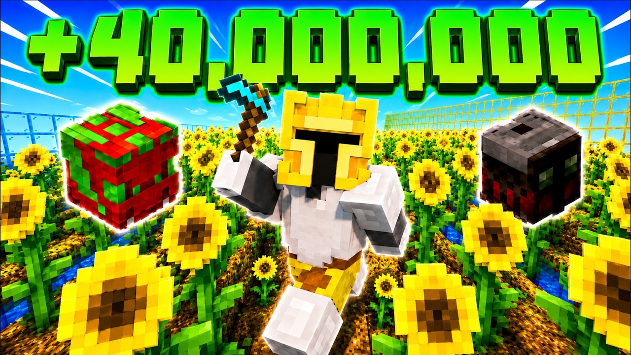 HOW FINNEGAN MAKES 100M+ PER HOUR! IN HYPIXEL SKYBLOCK!!