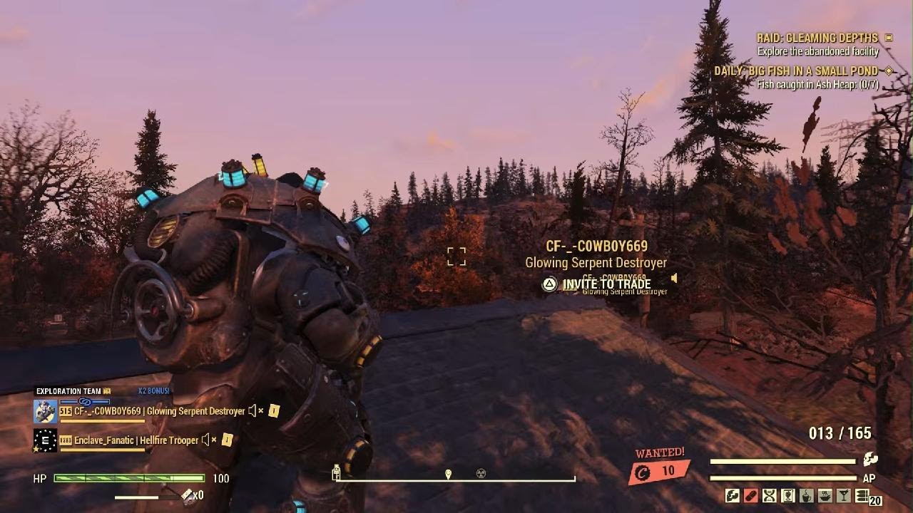 Fallout 76 Pull Test & 1-0'ing D4enched for the 4th time! #Fallout76 #Enclave_Fanatic