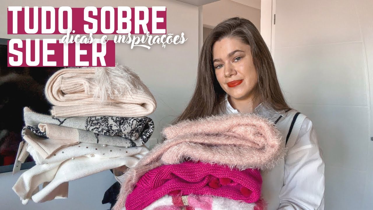 COMO USAR SUÉTER NO DIA A DIA | looks de inspiração com peças que tenho em casa