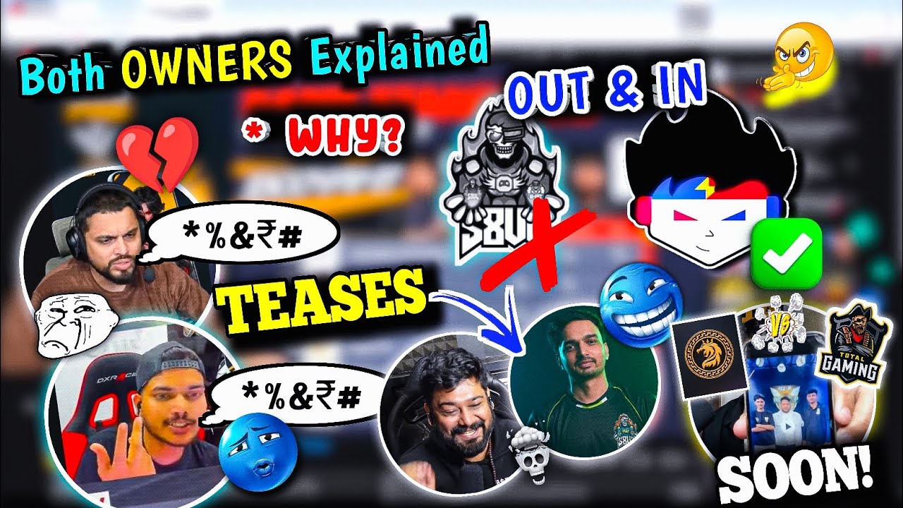 🚨 Exact Reason! Why S8UL Failed & TSGxOG Win Explained by SID & RITIK Bhai 🔔👀🤫 | All FFMIC GRP Equal