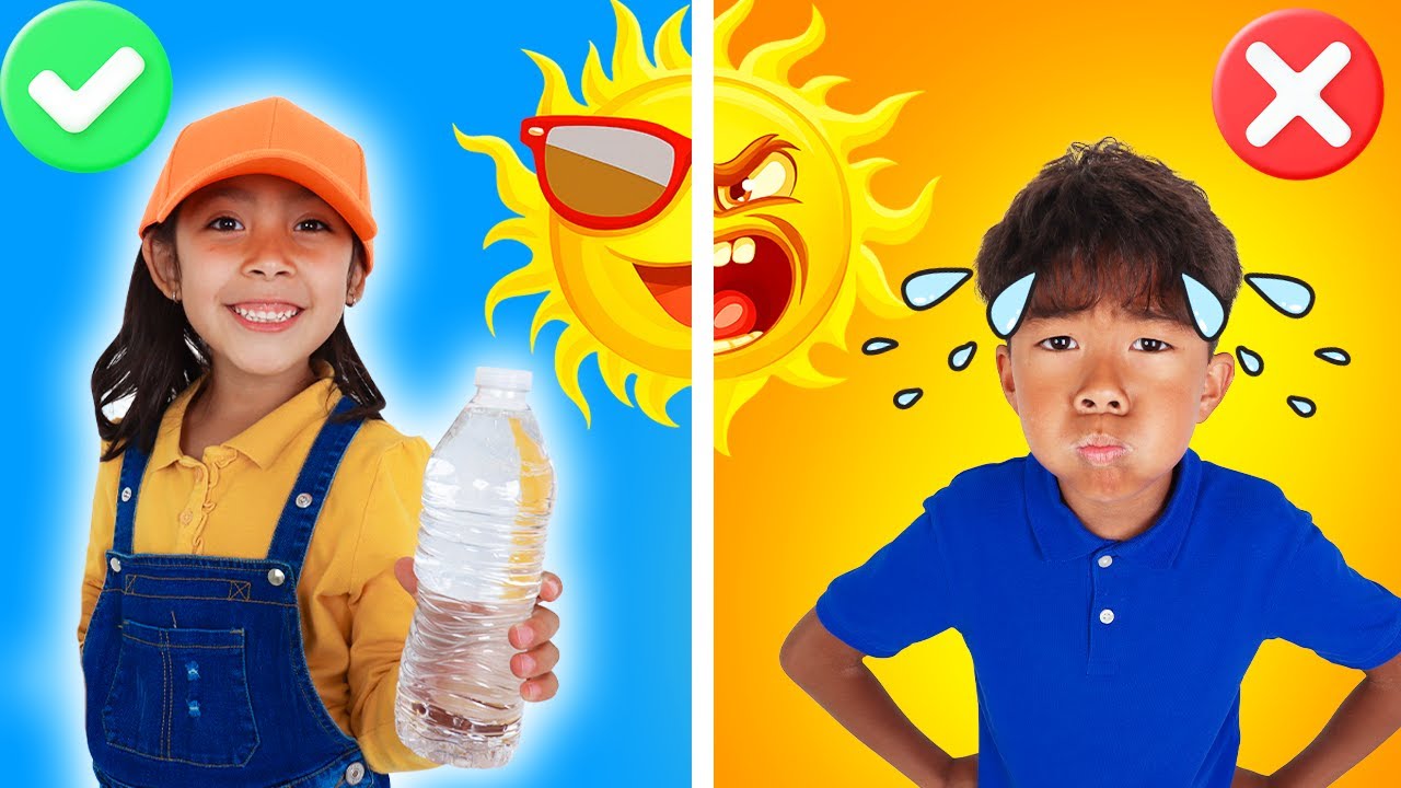 Fun in the Sun! Maddie & Ben&rsquo;s Summer Safety Adventure 🌞💦