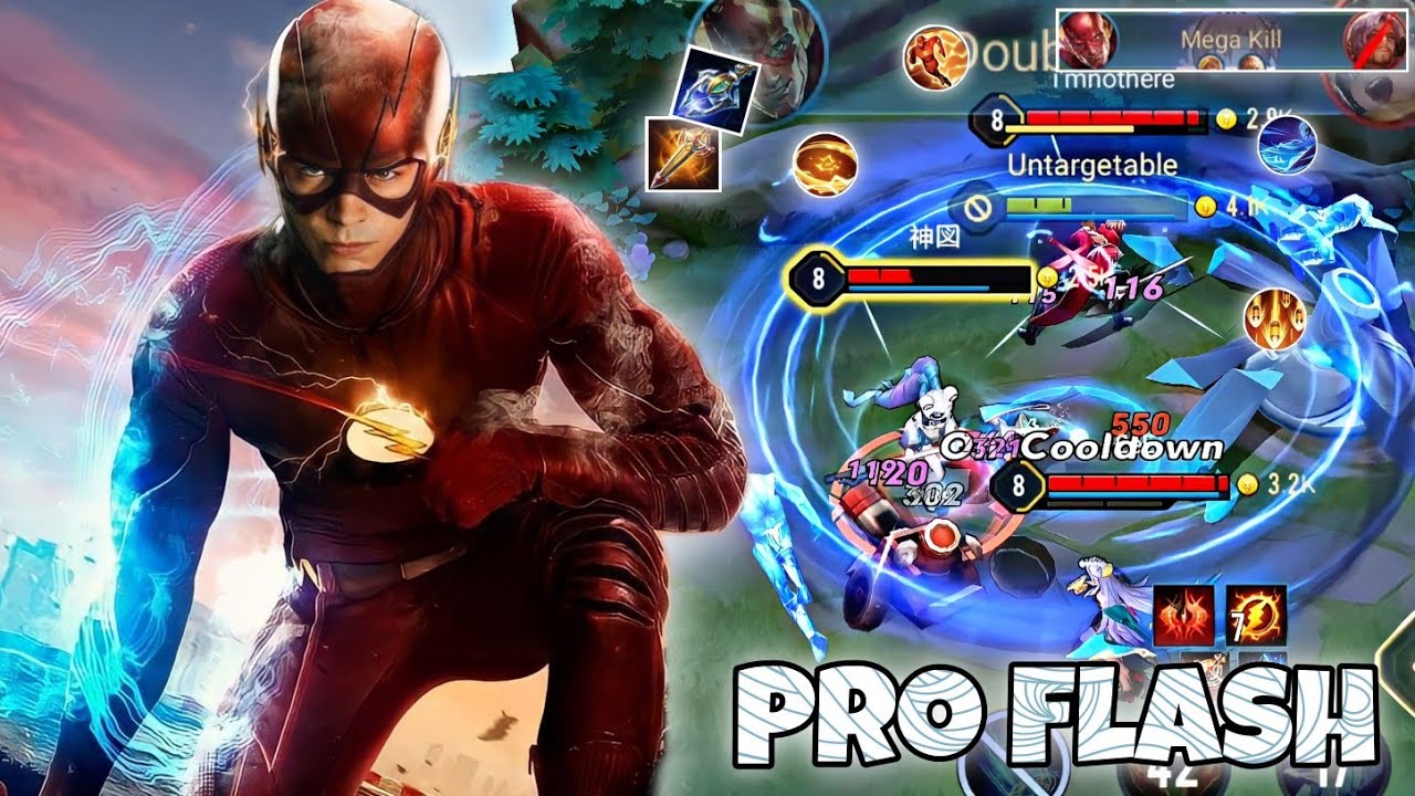 The Flash Jungle Pro Gameplay | Mega kill/Penta Kill | Arena of Valor | Liên Quân mobile
