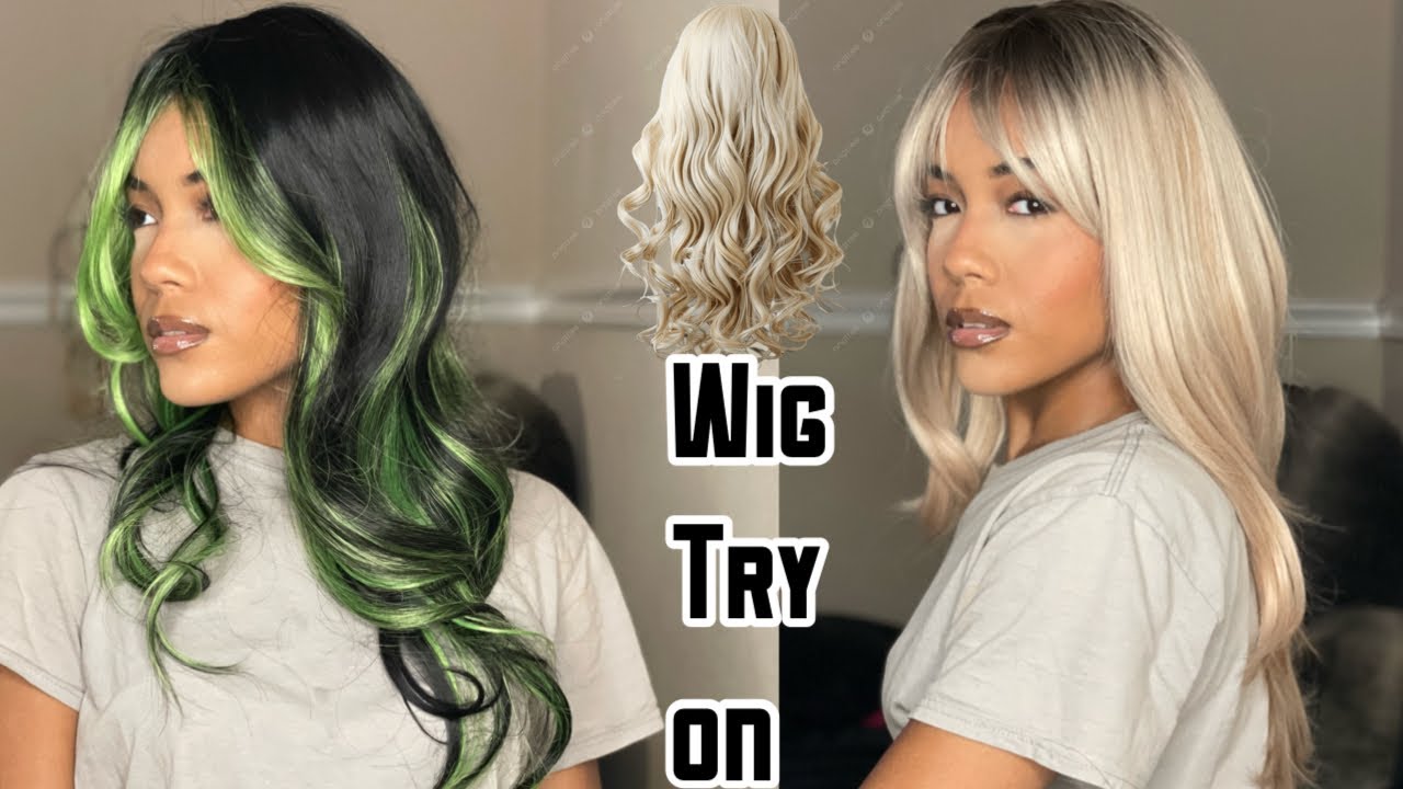 Synthetic Wig Try On Haul 
