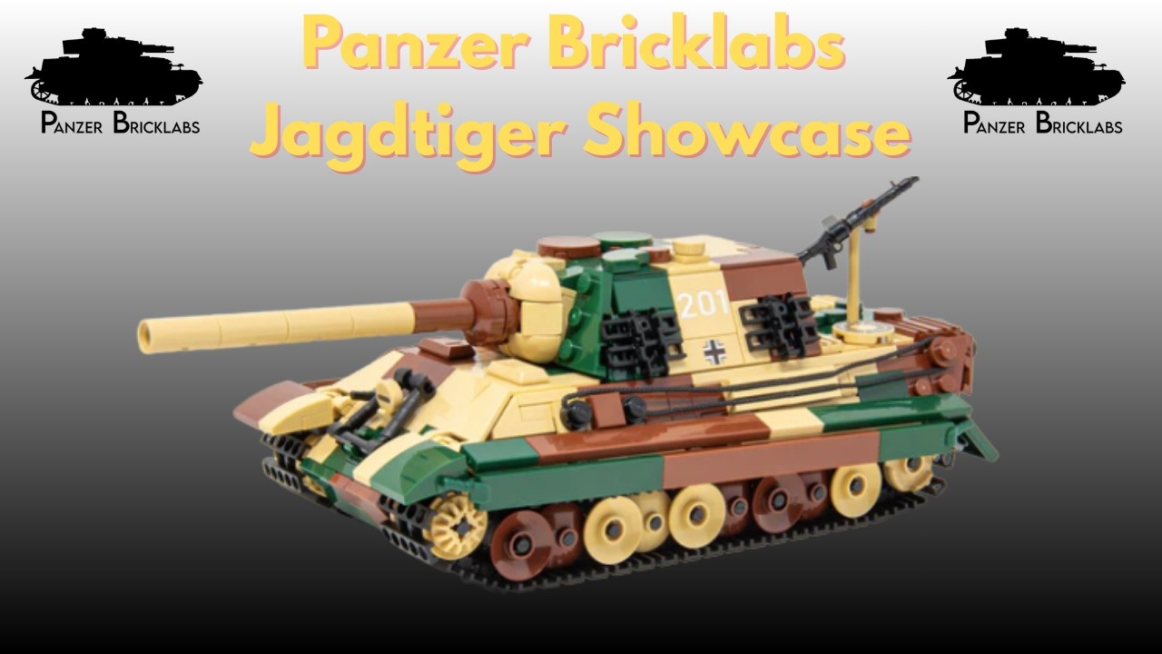 Panzer Brick Labs Jagdtiger. Model Showcase