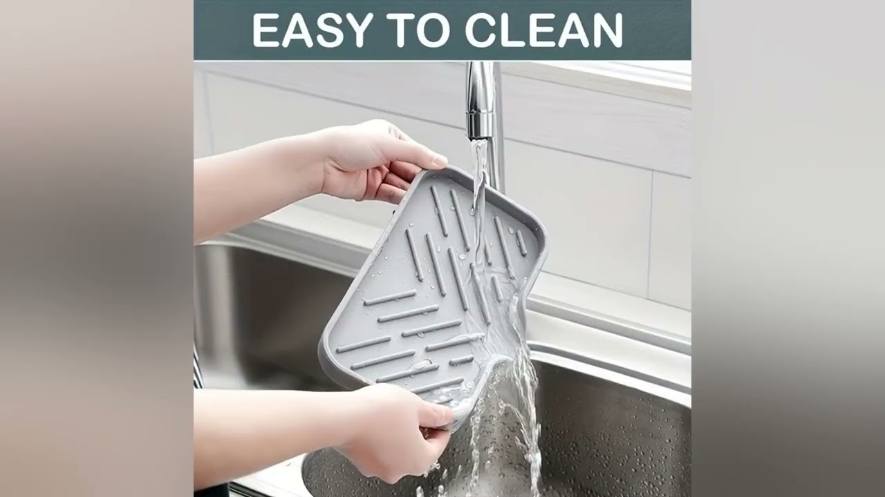 Silicone Sink Tray for Kitchen #onlineshopping #homeimprovementideas #qualityzon #premiumproducts