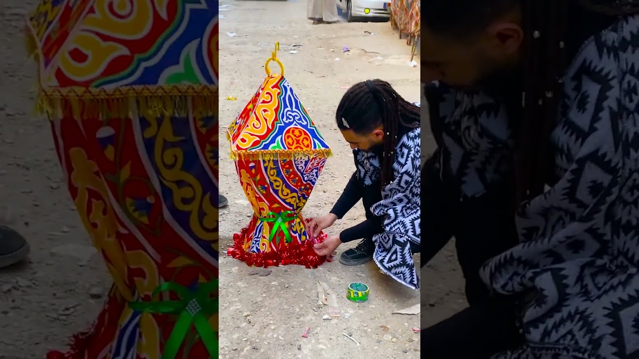 بيتر بومبو حول فانوس رمضان لفانوس علاء الدين 😂 رمضان كريم 😍