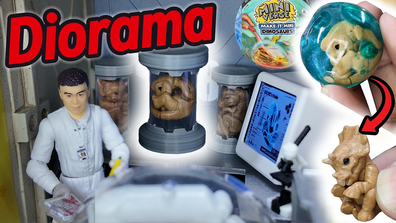 MiniVerse + Hammond Collection: Diorama Laboratorio de Embriones