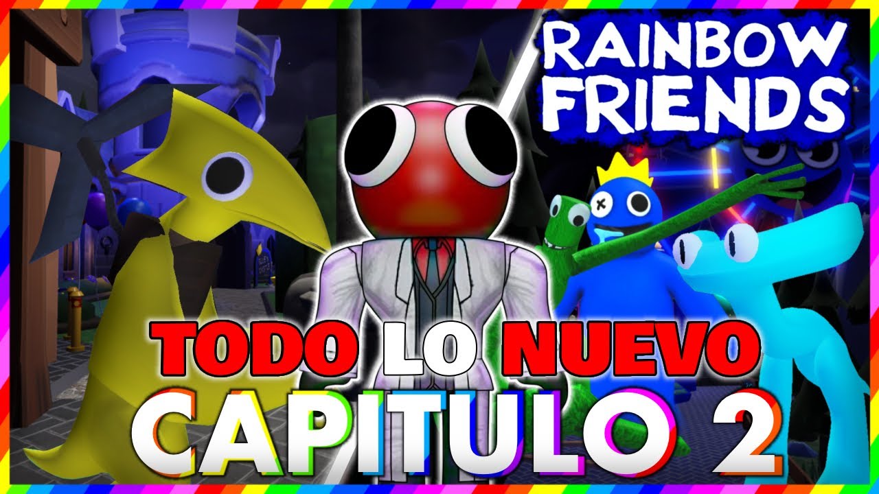 🌈 ¡¡TODO Lo NUEVO En RAINBOW FRIENDS!! *CAPITULO 2* ODDWORLD || Roblox Rainbow Friends || Franch