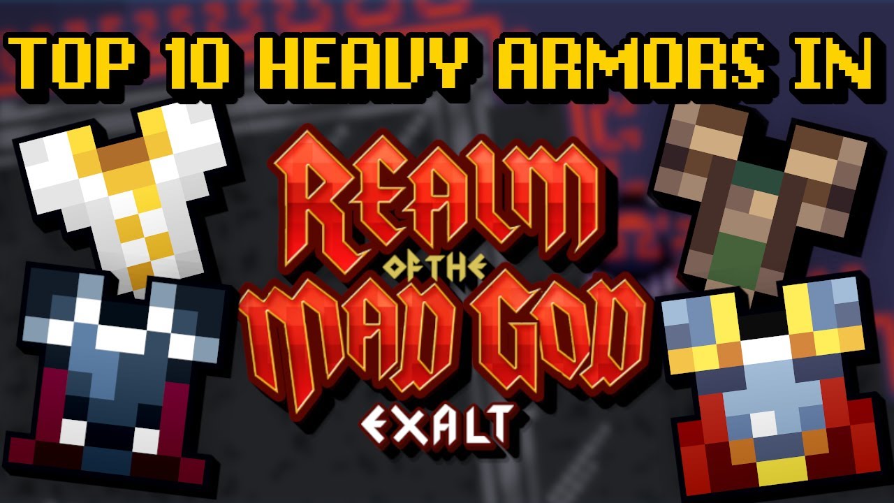 TOP 10 HEAVY ARMORS IN RotMG