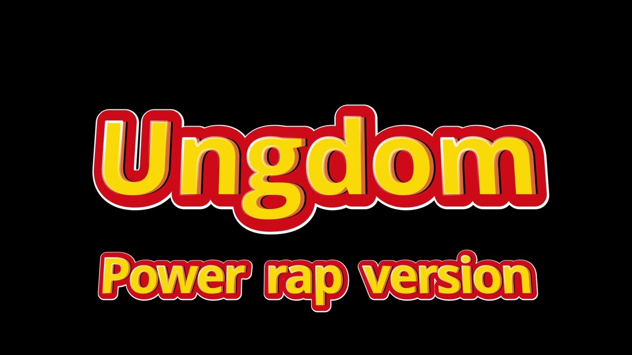 Ungdom - Power rap version