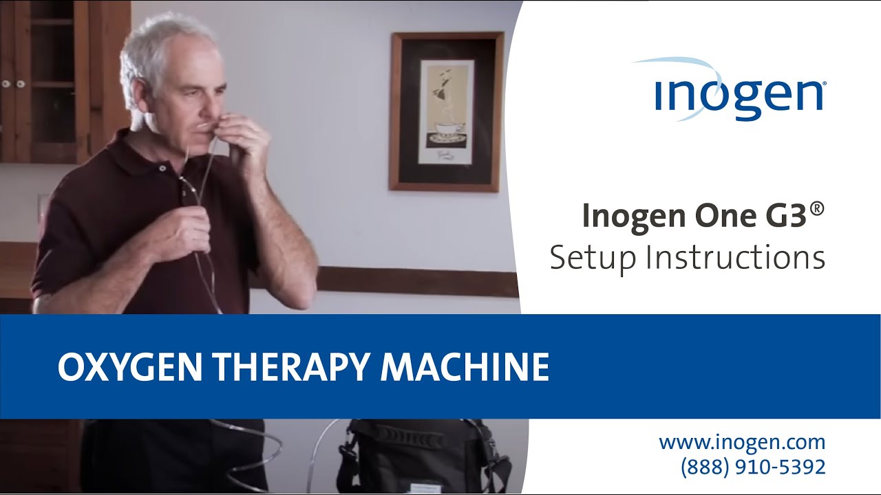 Setting Up the Inogen One G3 Portable Oxygen Concentrator