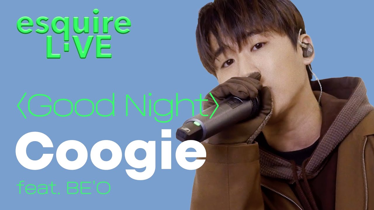 AOMG 새 멤버 쿠기의 신곡 'Good Night (Feat. BE'O)' 라이브 I Coogie, RE:UP, GRAY, Live, 비오, 그레이, 리:업, 굿나잇, 에스콰이어