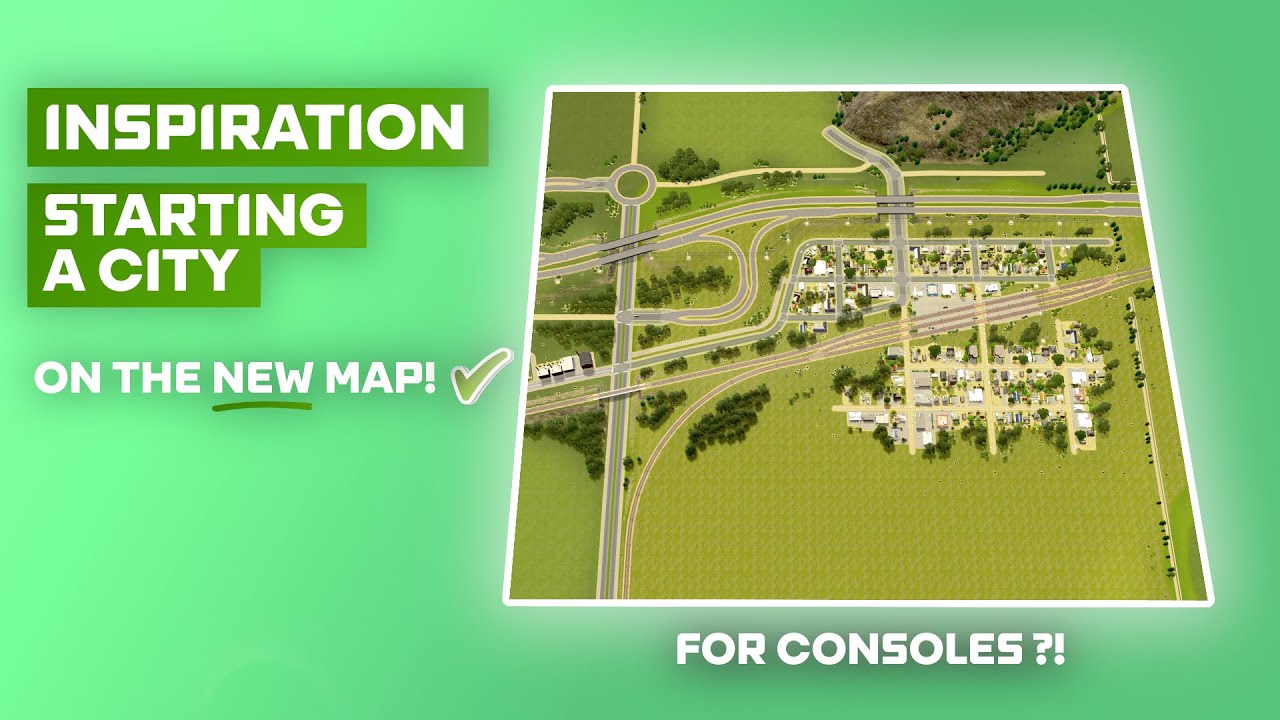 Starting a New  VANILLA City on one of the NEW maps! |  Cities Skylines Inspiration | For Consoles
