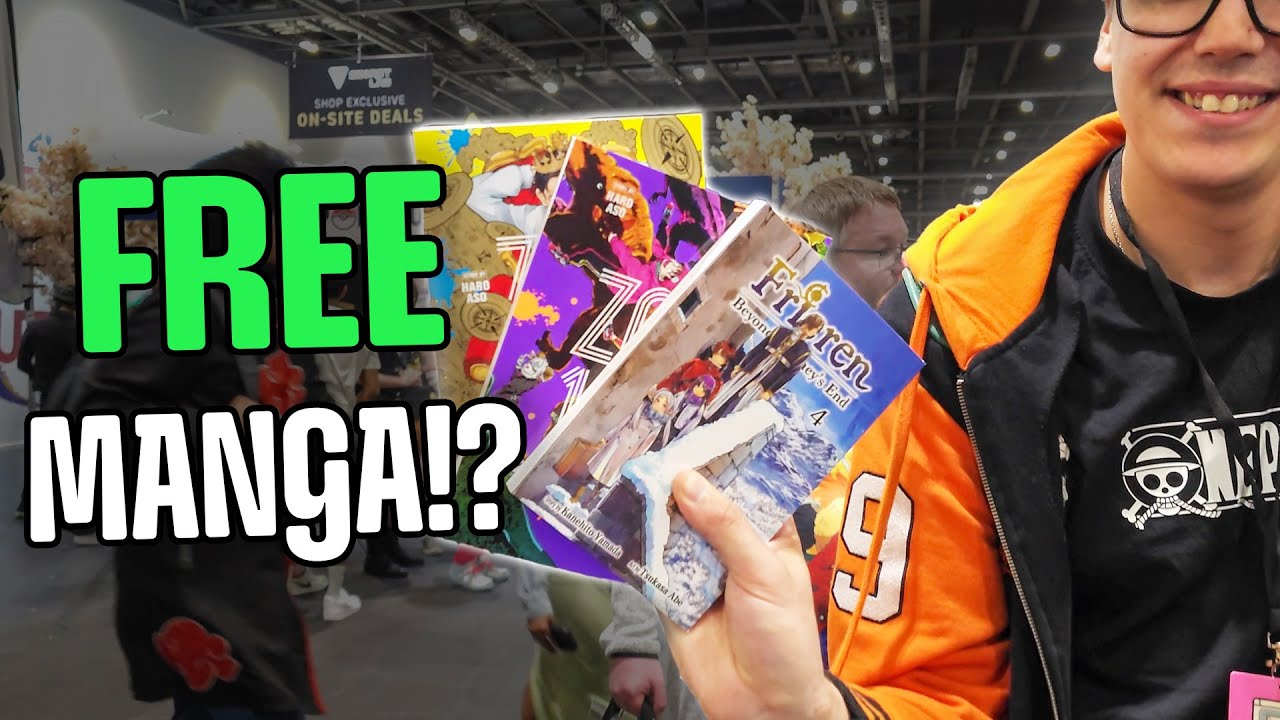We Gave People FREE MANGA! || London MCM Comic Con Vlog