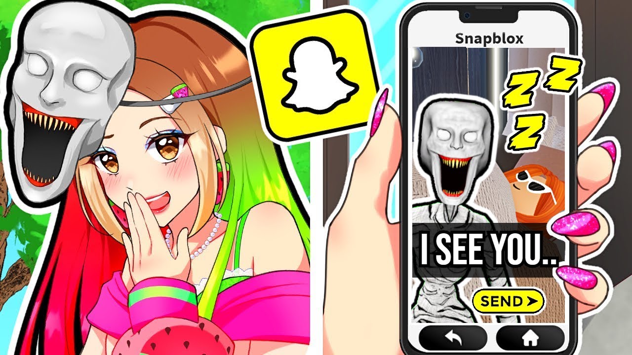 SCP TROLLING in Roblox SNAPCHAT..🤣