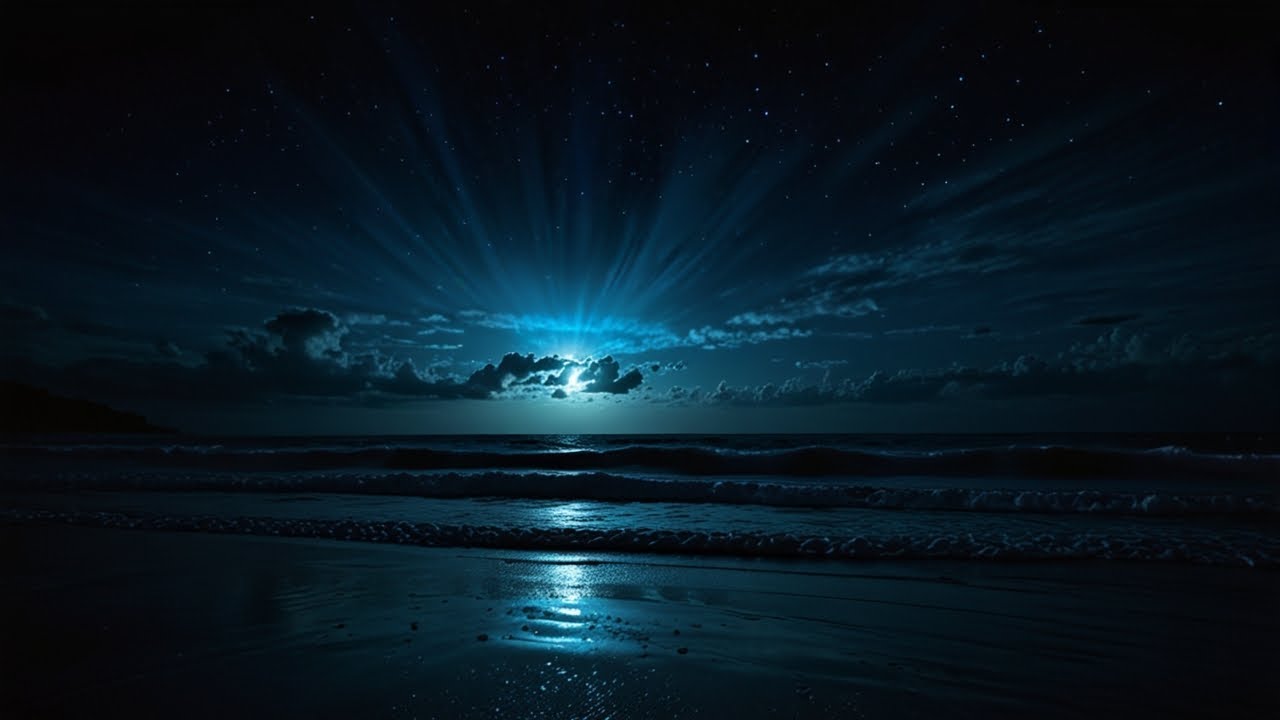 12 Hours Overnight Ocean Sounds – Sleep Instantly with Deep Healing Therapy for Insomnia