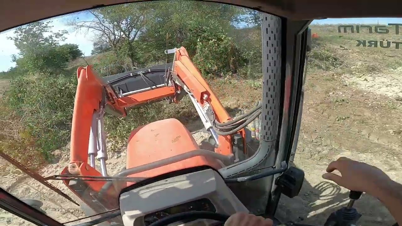 KEPÇELİ KUBOTA M9540 - ARAZİ TEMİZLİĞİ
