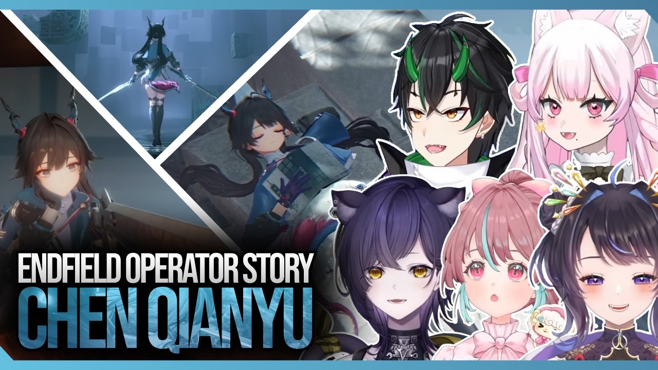 JP VTubers LOVE Endfield's Most Badass Operator | Arknights: Endfield Operator Story: Chen Qianyu