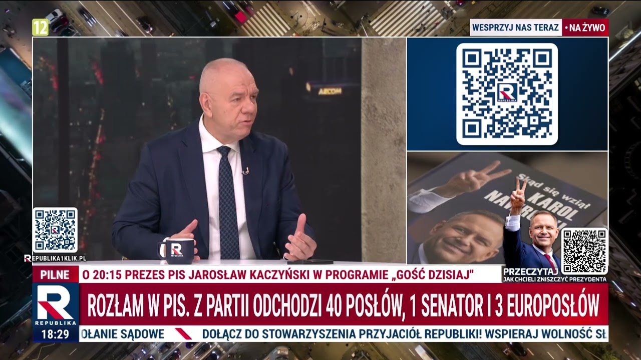 Sasin: Mateusz Morawiecki podjął decyzję o rozbiciu Prawa i Sprawiedliwości | Kłeczek Zaprasza