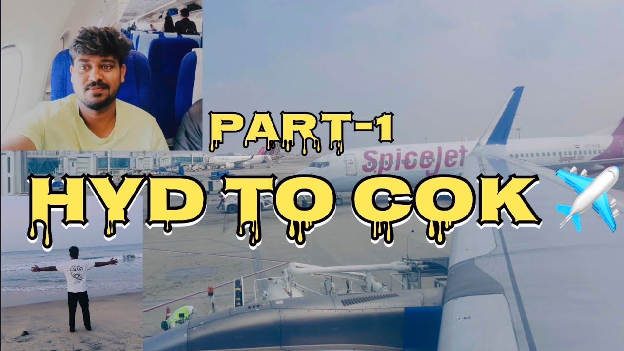 Hyd To COK(cochin) Kerala #vlog #travel #keralabeach #cochin 