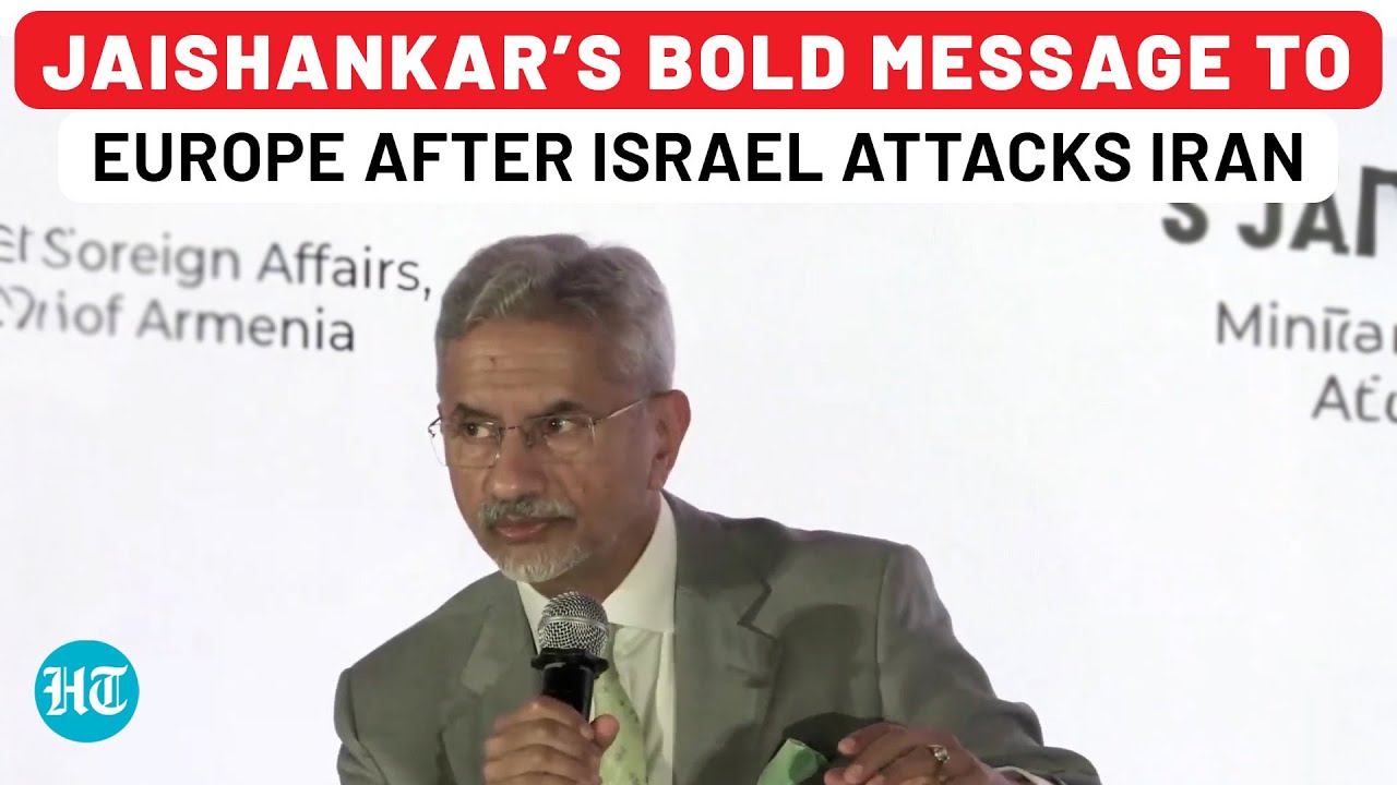 Full Interview: Jaishankar Gives Bold Message To Europe Amid Fears Of All-Out Israel-Iran War