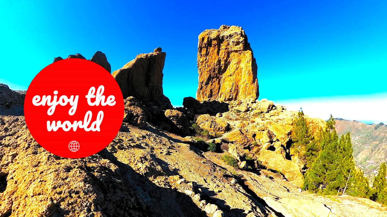 MINDBLOWING ROQUE NUBLO AND PICO DE LA NIEVES, GRAN CANARIA, CANARY ISLANDS, SPAIN 🥰🥰🥰