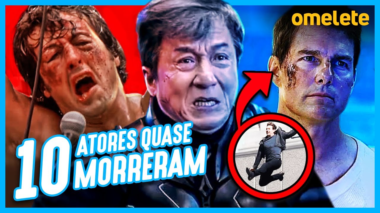 10 ATORES QUASE MORRERAM NO SET