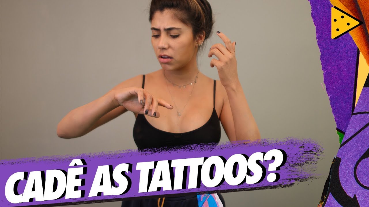 REMOVI TODAS AS MINHAS TATUAGENS