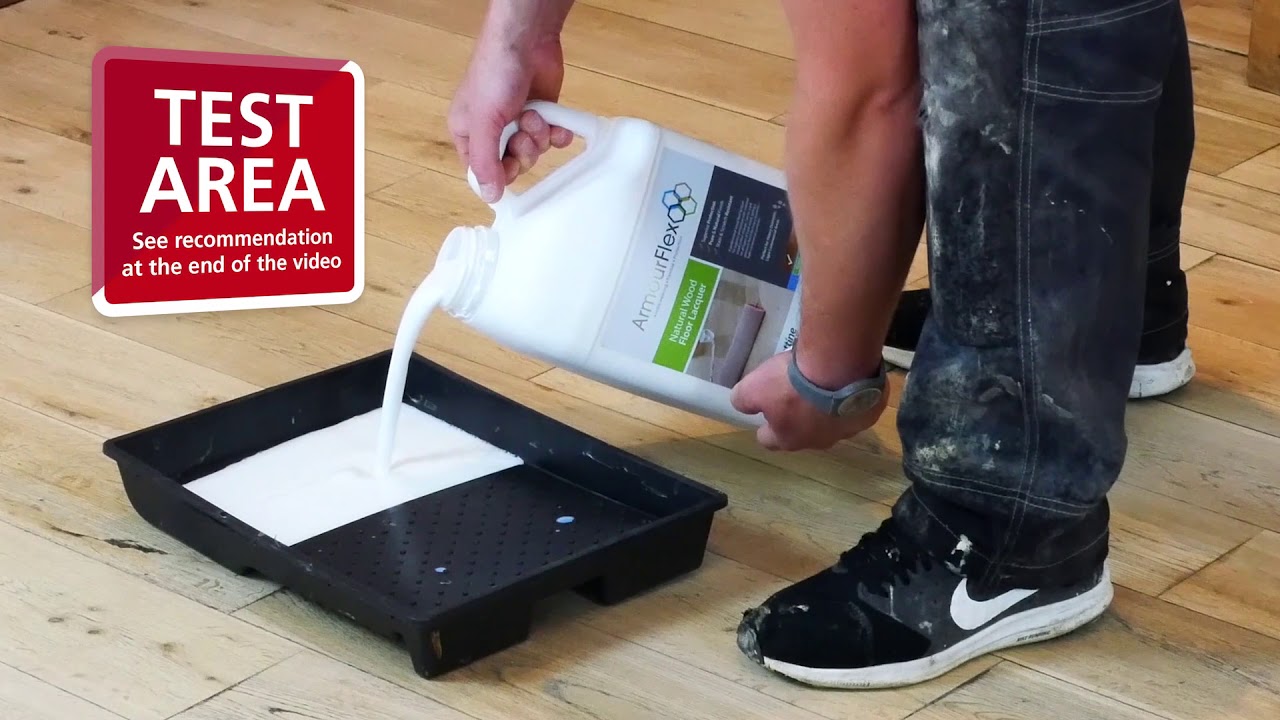 Armourflex Floor Lacquer / Varnish - How to guide
