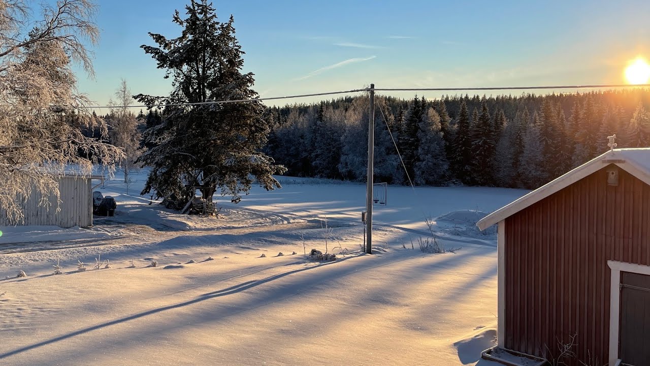 Kölsjön - a small village in Sweden. Kölsjön - маленькая деревня в Швеции